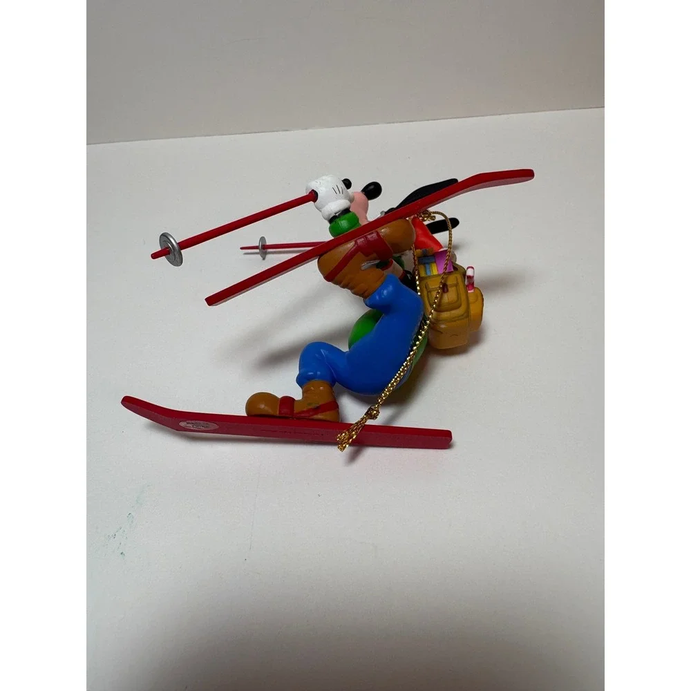 Disney Goofy Skiing Christmas Ornament 007902 Winter Sports Collectible with Box